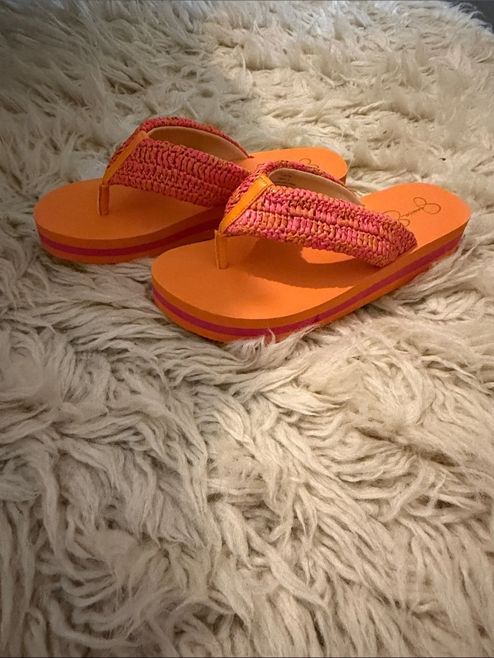Jessica Simpson Platform Flip Flops